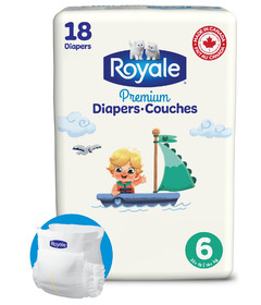 Royale Baby Diapers Jumbo Bag Size 6