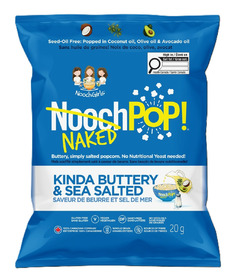 NoochPOP Kinda Buttery & Sea Salted Popcorn