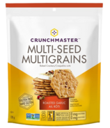 Crunchmaster Gluten Free Multi-Seed Crackers Roasted Garlic