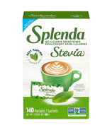 Paquets d’édulcorants Splenda Stevia