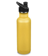 Klean Kanteen Classic Bottle with Sport Cap Old Gold