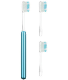 Nada Kids Toothbrush Starter + 2 Brush Heads Soft Blue