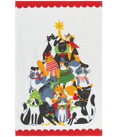 Torchon de Noël Jubilee de Danica Kitty Carol