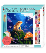 Bright Stripes iHeartArt Paint By Number Mushroom Forest (Forêt de champignons)