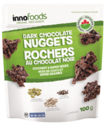 InnoFoods Organic Dark Chocolate Nuggets with Coconut & Super Seeds