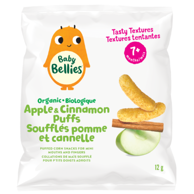 Buy Little Bellies Baby Bellies Organic Apple & Cinnamon Puffs Sample 