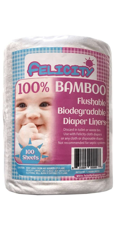 biodegradable cloth diaper liners