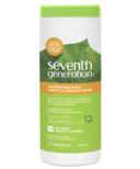 Seventh Generation Multi-Surface Disinfecting Wipes Lemongrass Citrus Scent (en anglais)