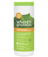Seventh Generation Multi-Surface Disinfecting Wipes Lemongrass Citrus Scent