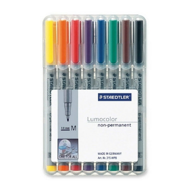 Staedtler Lumocolour Medium Fibre-Tip Ink Pens Staedtler Lumocolour Medium Fibre-Tip Ink Pens