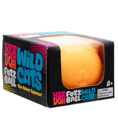 Schylling NeeDoh Wild Cat Fuzz Ball
