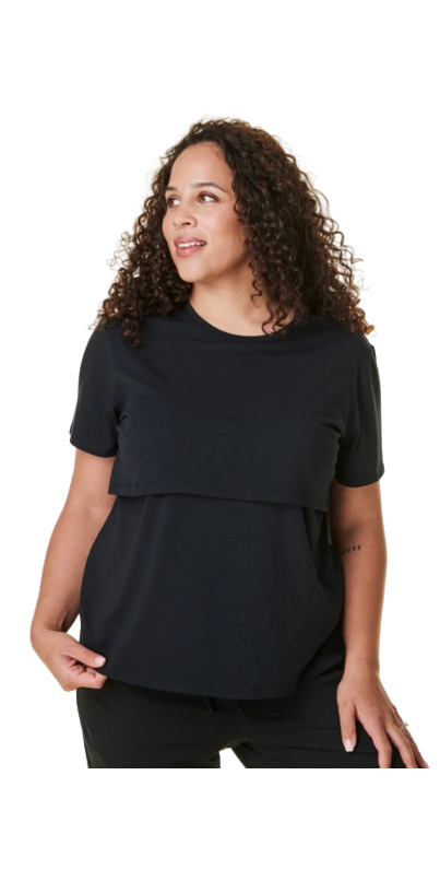Buy Bravado Designs Lift Up Nursing T-Shirt Black at Well.ca | Free ...