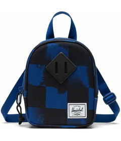 Herschel Supply Little Herschel Heritage Crossbody Checker Sodalite Blue