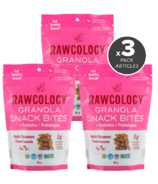 Rawcology Probiotic Granola Snack Bites Apple Cinnamon Bundle