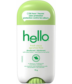 image of Hello Stick Deodorant Fresh Citrus with sku:215660