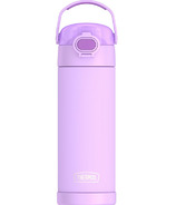Thermos Stainless Steel FUNtainer Bottle Spout Locking Lid Neon Purple