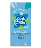 Seed & Bean Cornish Sea Salt Dark Chocolate Bar