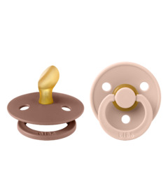 image of BIBS Original Latex Pacifier Pack Anatomical Blush Woodchuck with sku:330287