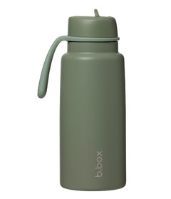 b.box Insulated Flip Top Bottle Olive