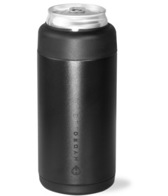 image of HydroJug Slim Can Cooler Black with sku:326748