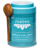 JusTea Loose Leaf Black Tea Kenyan Earl Grey