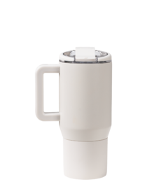 HydroJug Traveler Coffee Mug Linen