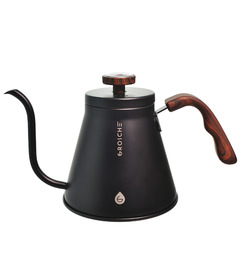 GROSCHE Marrakesh Gooseneck Pour Over Stovetop Kettle Black