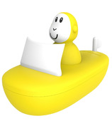 Matchstick Monkey Bathtime Boat Set Yellow