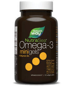 NutraSea +D Mini Gels Omega-3 + Vitamin D 