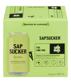 Sapsucker The Lime One Sparkling Water Sweetened with Organic Maple Sap