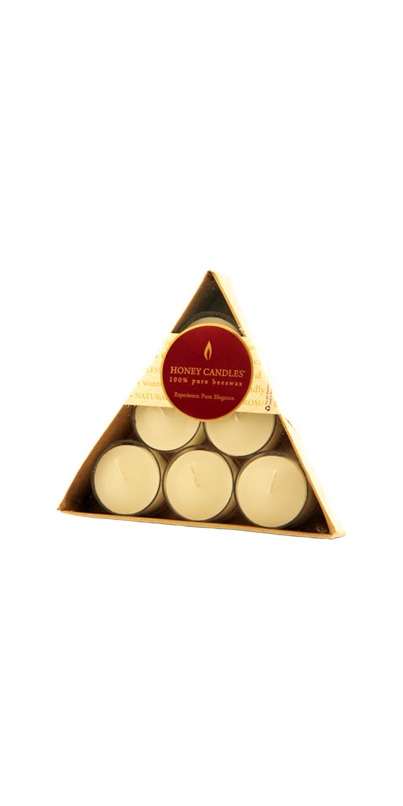 Triangular Candles Buy Honey Candles Triangular Gift Pack Tealights Pearl at Well.ca ...