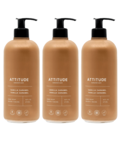 ATTITUDE Vanilla Caramel Hand Soap Bundle