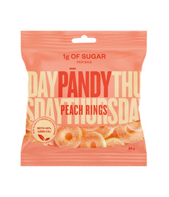 image of Pandy Swedish Candy Peach Rings with sku:337676
