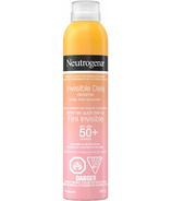 Neutrogena Invisible Daily Defense Body Sunscreen Spray SPF 50+ (en anglais)