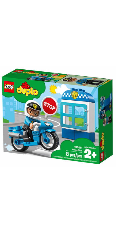 LEGO DUPLO 10900 La Moto de Police Jeu de Construction, avec