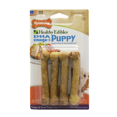 Puppy sales nylabone edible