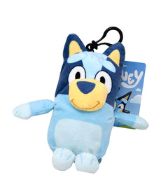 Ricochet Bluey 6 Inch Plush Zipper Pulls