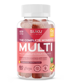 SUKU Vitamins The Complete Women's Multi Plus CoQ10 & Fibre