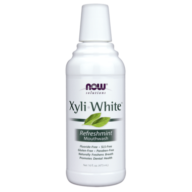 NOW Solutions XyliWhite Refreshmint Mouthwash NOW Solutions XyliWhite Refreshmint Mouthwash