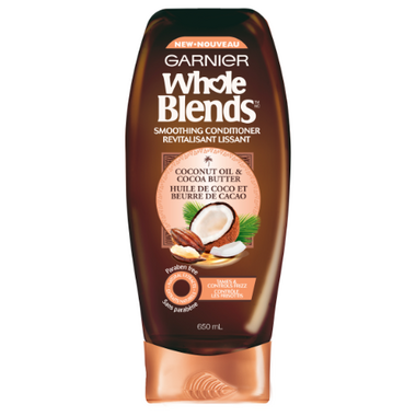 Garnier Whole Blends Coconut Oil Cocoa Butter Smoothing Conditioner Garnier Whole Blends Coconut Oil Cocoa Butter Smoothing Conditioner