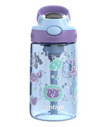Contigo Kids Cleanable Water Bottle with Straw Periw Amethyst Zodiac