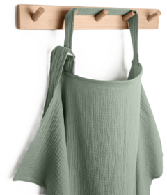 Comfy Cubs 100% Cotton Nursing Cover Fern