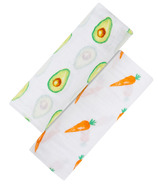 Malabar Baby Muslin Swaddle Gift Set First Foods