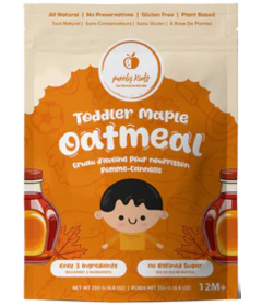 Purely Kids Organic Toddler Maple Oatmeal