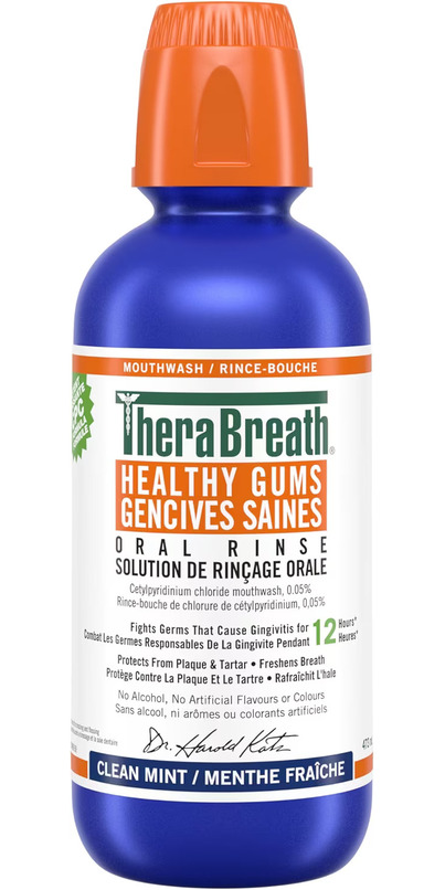 Buy Therabreath Healthy Gums Oral Rinse Clean Mint At Well.ca 