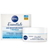 Nivea Essentials 24H Moisture Boost And Refresh Day Cream avec FPS 15
