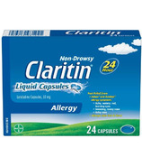 Claritin Capsules liquides antiallergiques sans somnolence
