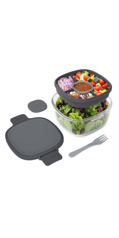 Bentgo Salad On-The-Go Food Container - Khaki Green, 1 ct - Foods Co.