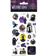 Trends Wednesday Season 1 Standard 4 Sheet Stickers