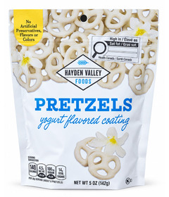 Hayden Valley Foods Pretzels Vanilla Yogurt Coated